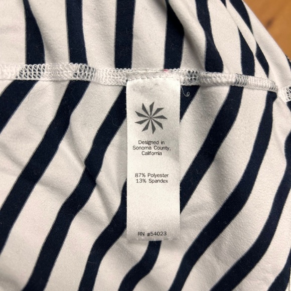 Athleta Women’s Striped Racerback Tank Top Size XS - Picture 4 of 6